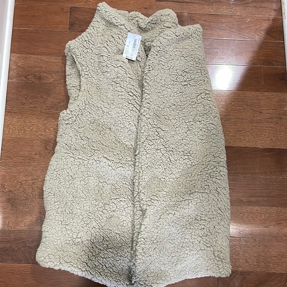 Super soft Sherpa vest